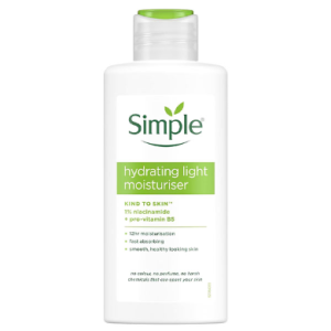 کرم آبرسان و مرطوب کننده لایت سیمپل Simple Light Hydrating Moisturiser 125Ml