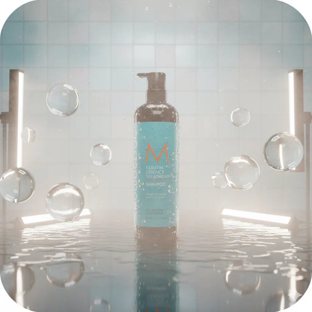 شامپو بدون سولفات کراتینه مولوجی اویل