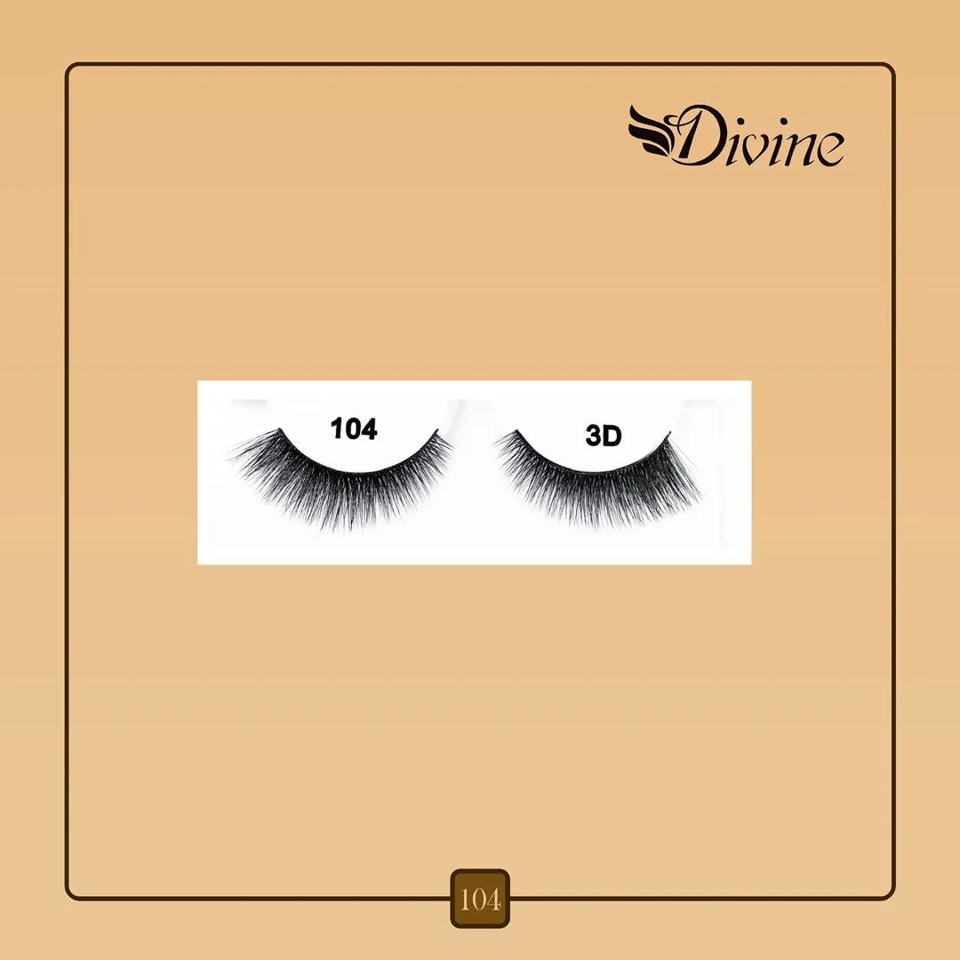 مژه جفتی 3D دیواین – حجم طبیعی و چشمگیر