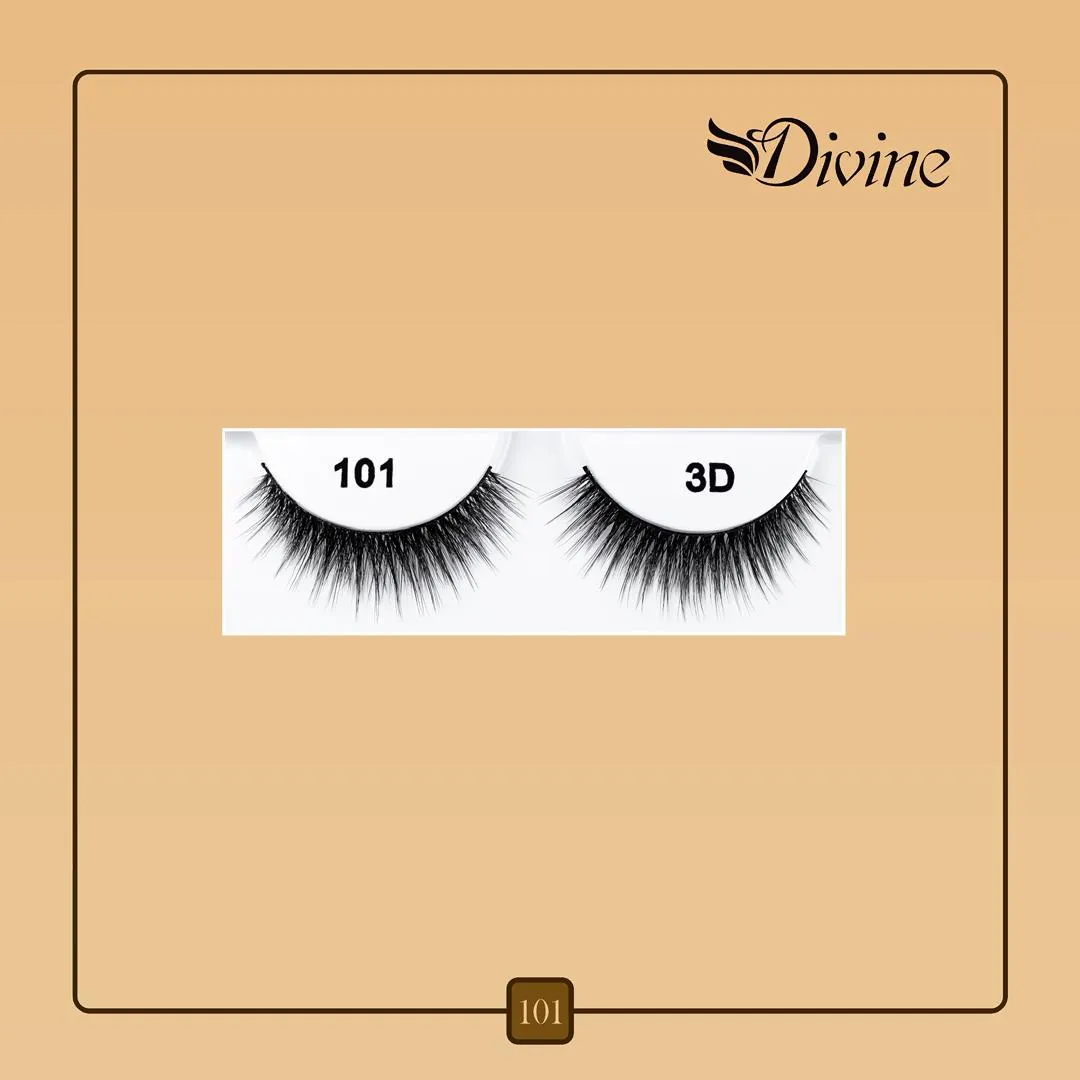 مژه جفتی 3D دیواین – حجم طبیعی و چشمگیر