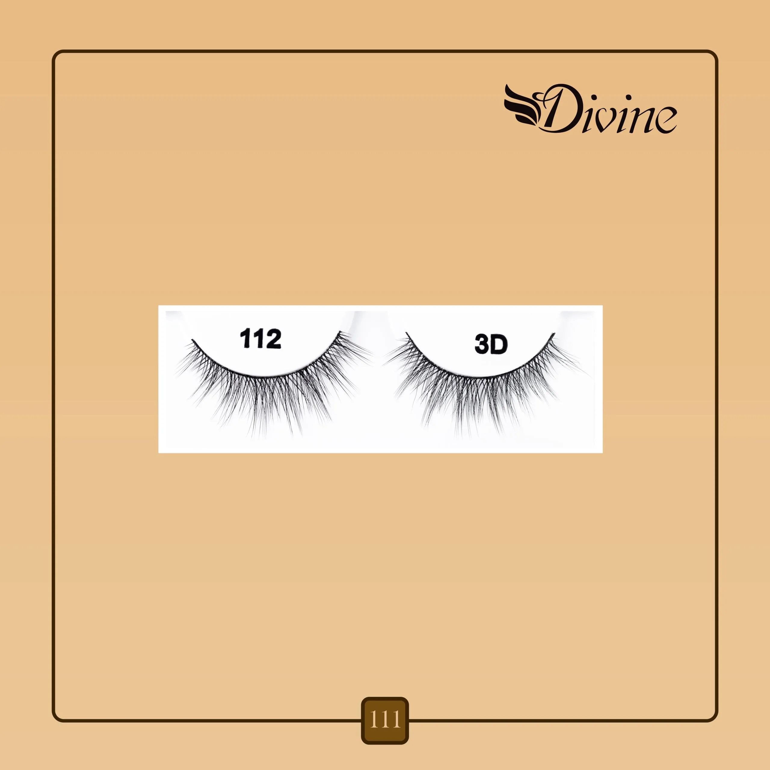مژه جفتی 3D دیواین – حجم طبیعی و چشمگیر