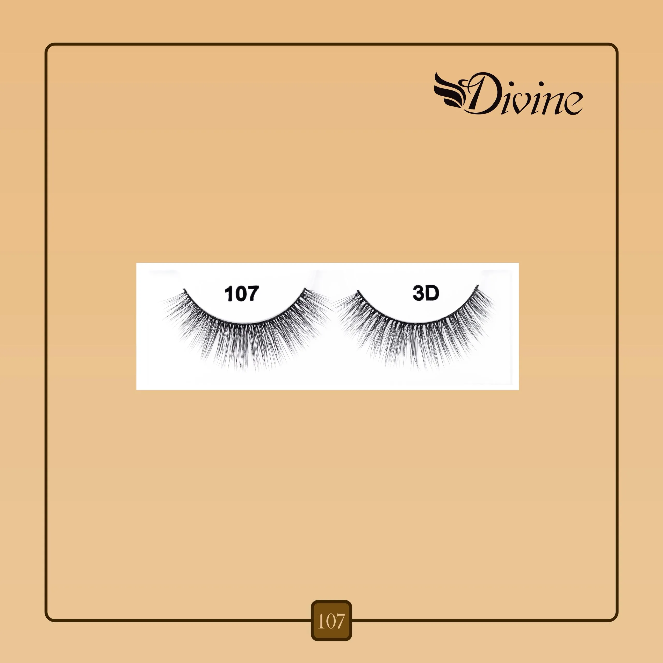 مژه جفتی 3D دیواین – حجم طبیعی و چشمگیر