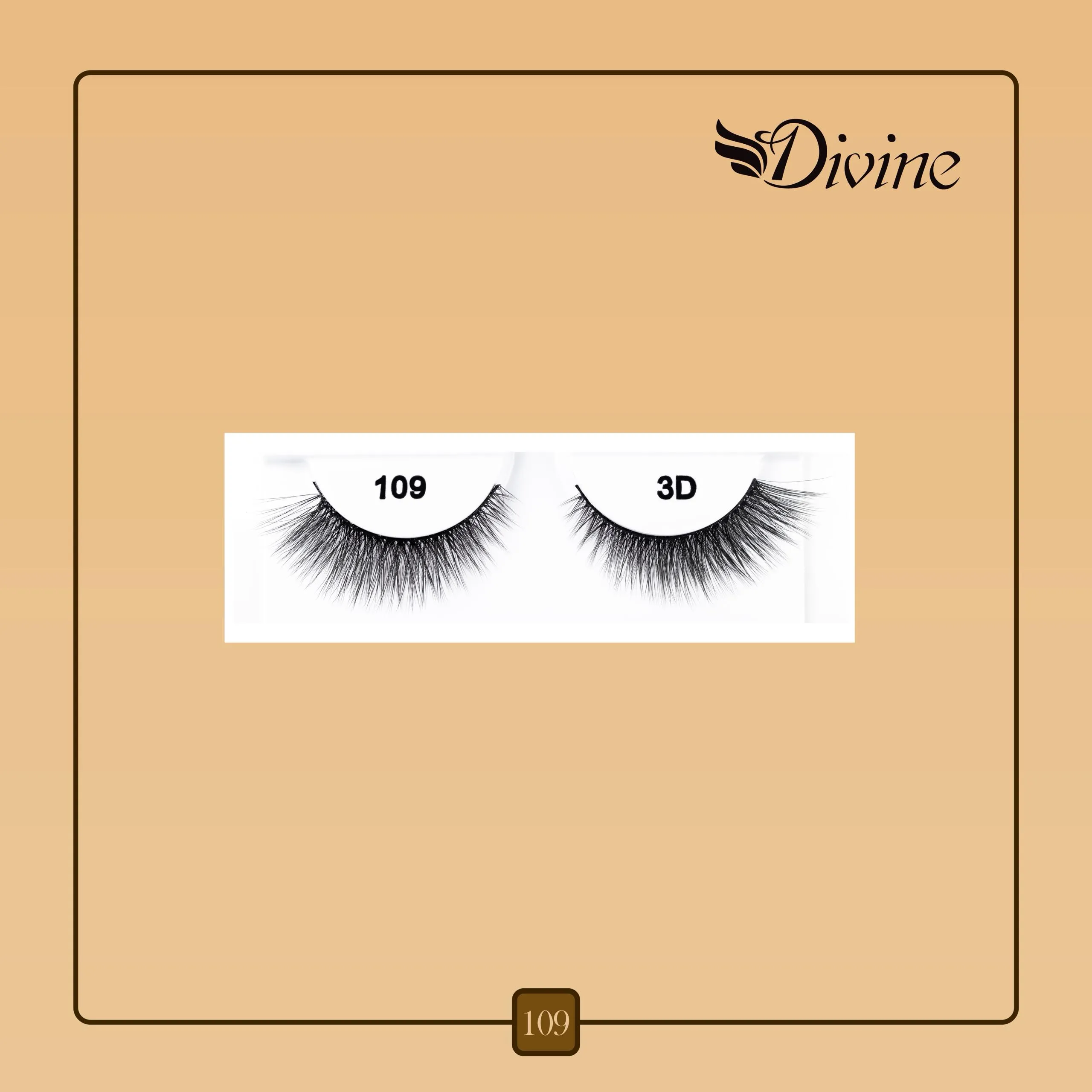 مژه جفتی 3D دیواین – حجم طبیعی و چشمگیر