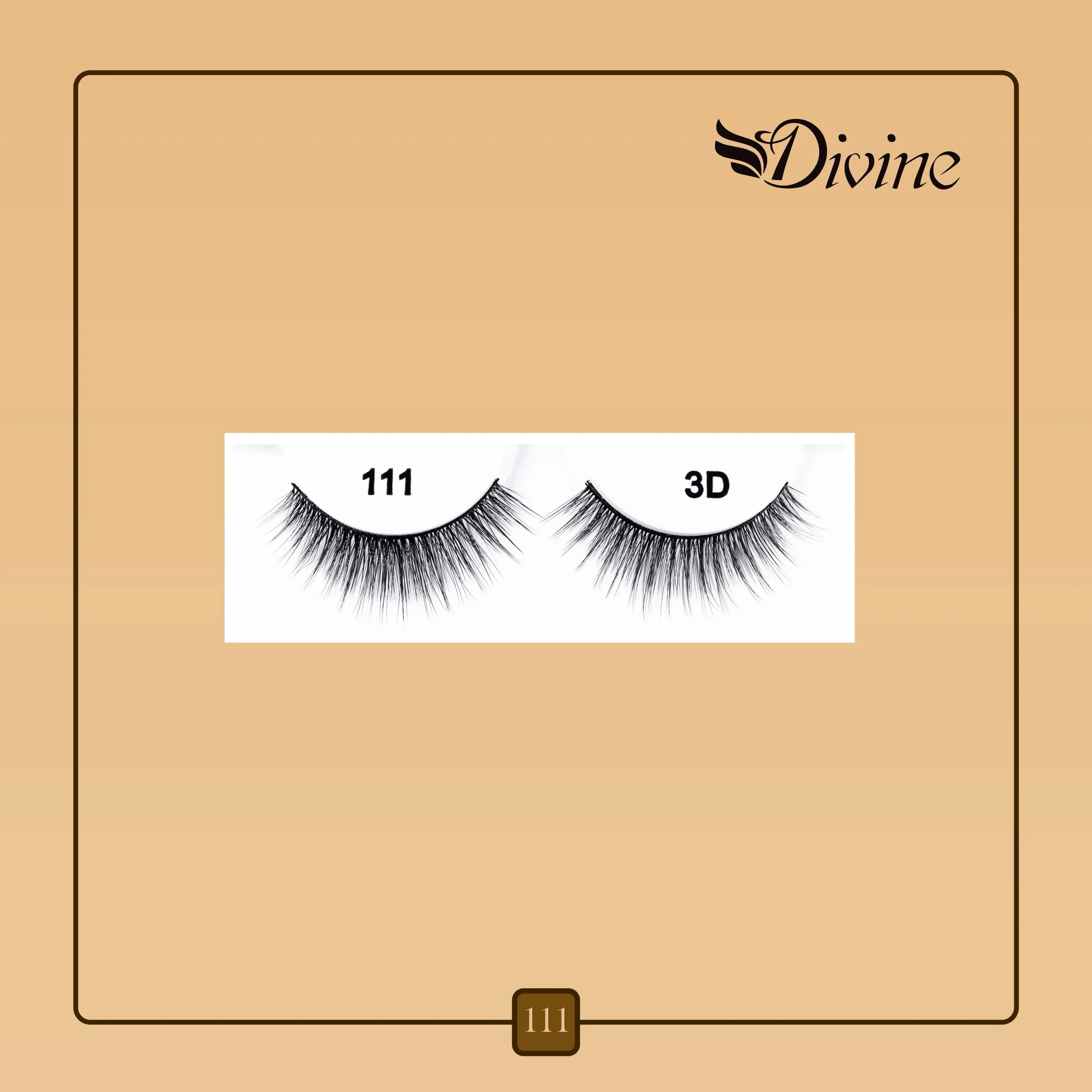 مژه جفتی 3D دیواین – حجم طبیعی و چشمگیر