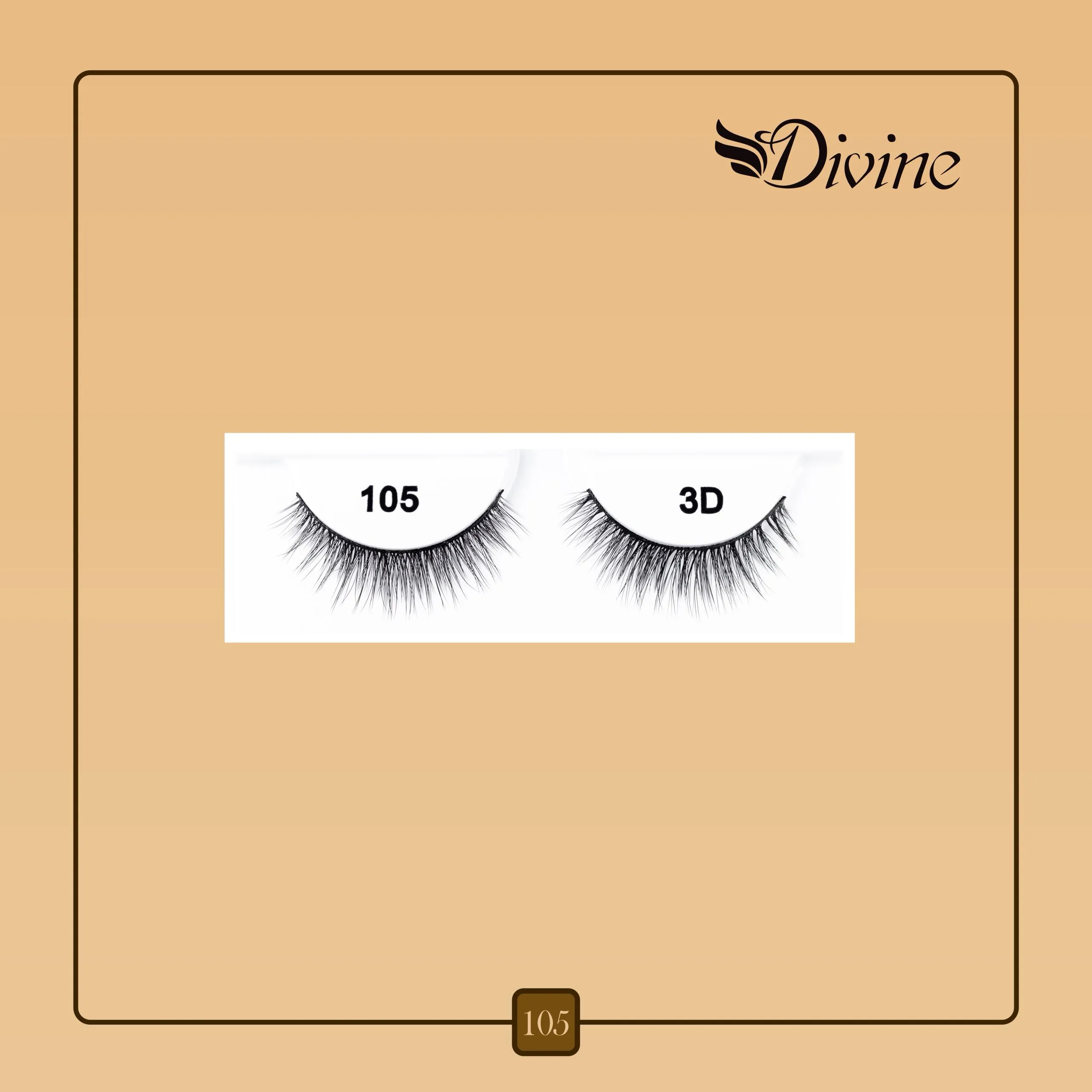 مژه جفتی 3D دیواین – حجم طبیعی و چشمگیر