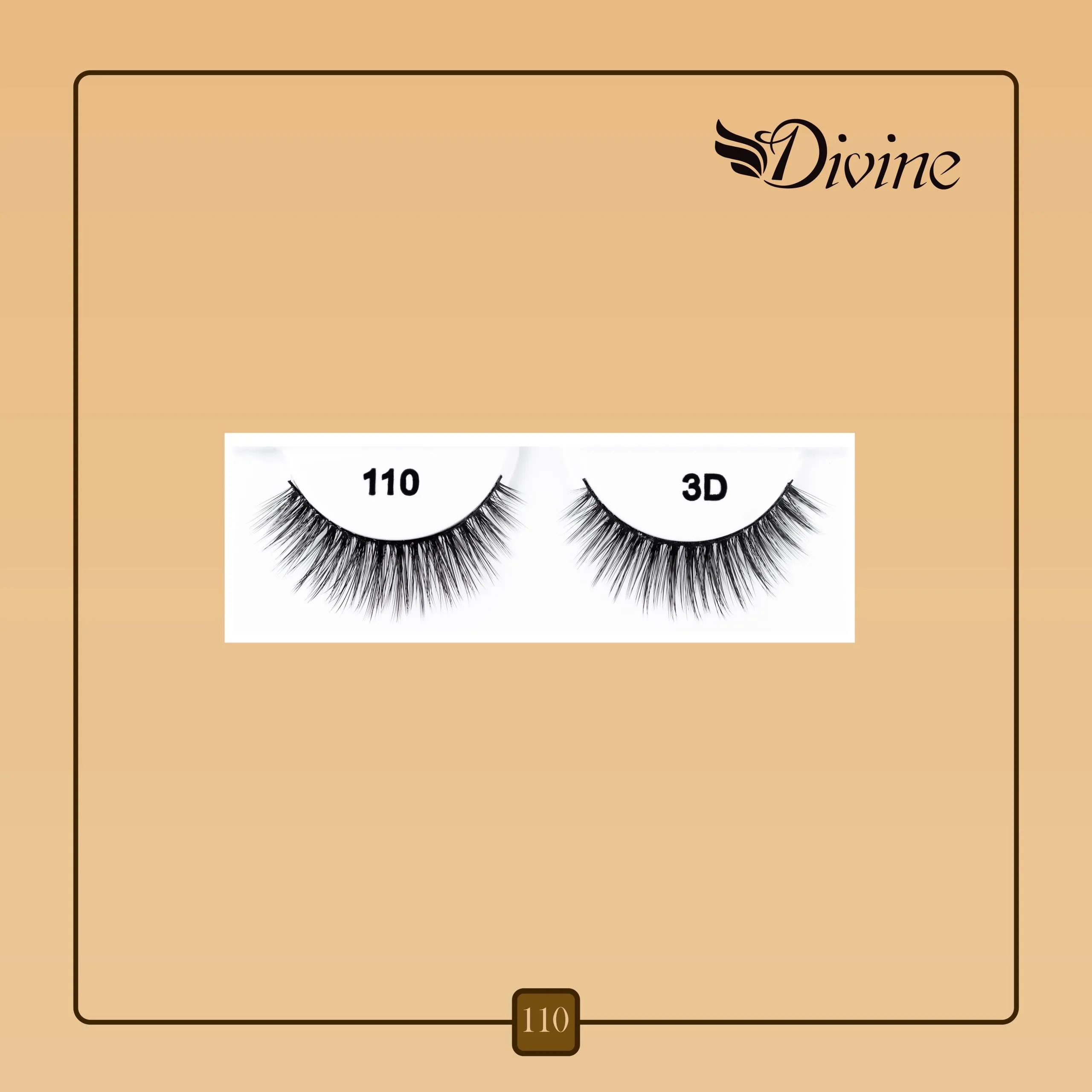 مژه جفتی 3D دیواین – حجم طبیعی و چشمگیر